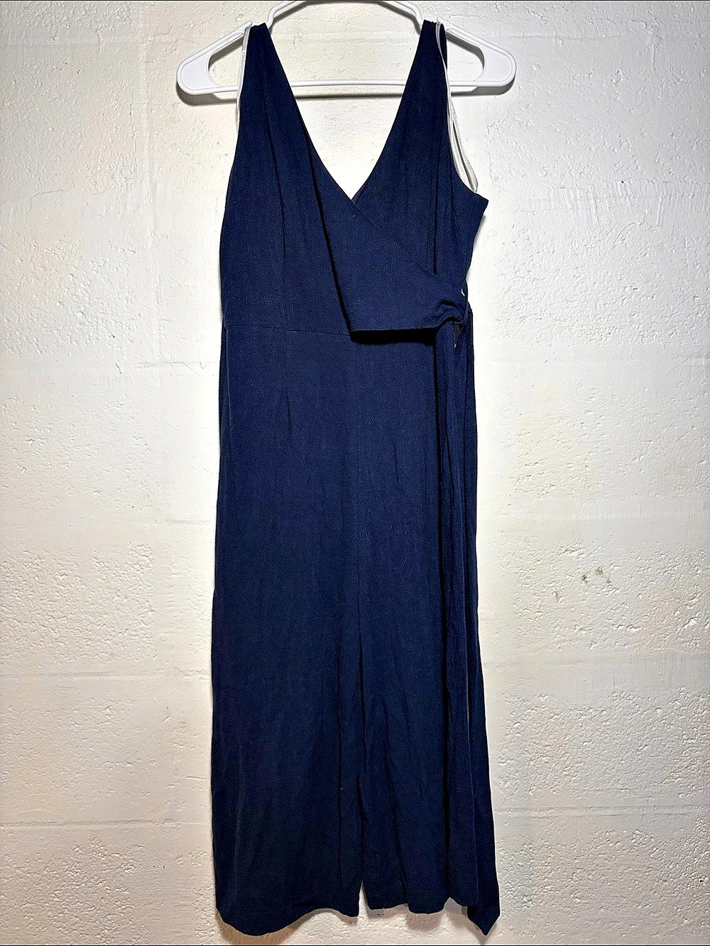 bobiBLACK wide leg wrap jumper Small Like New